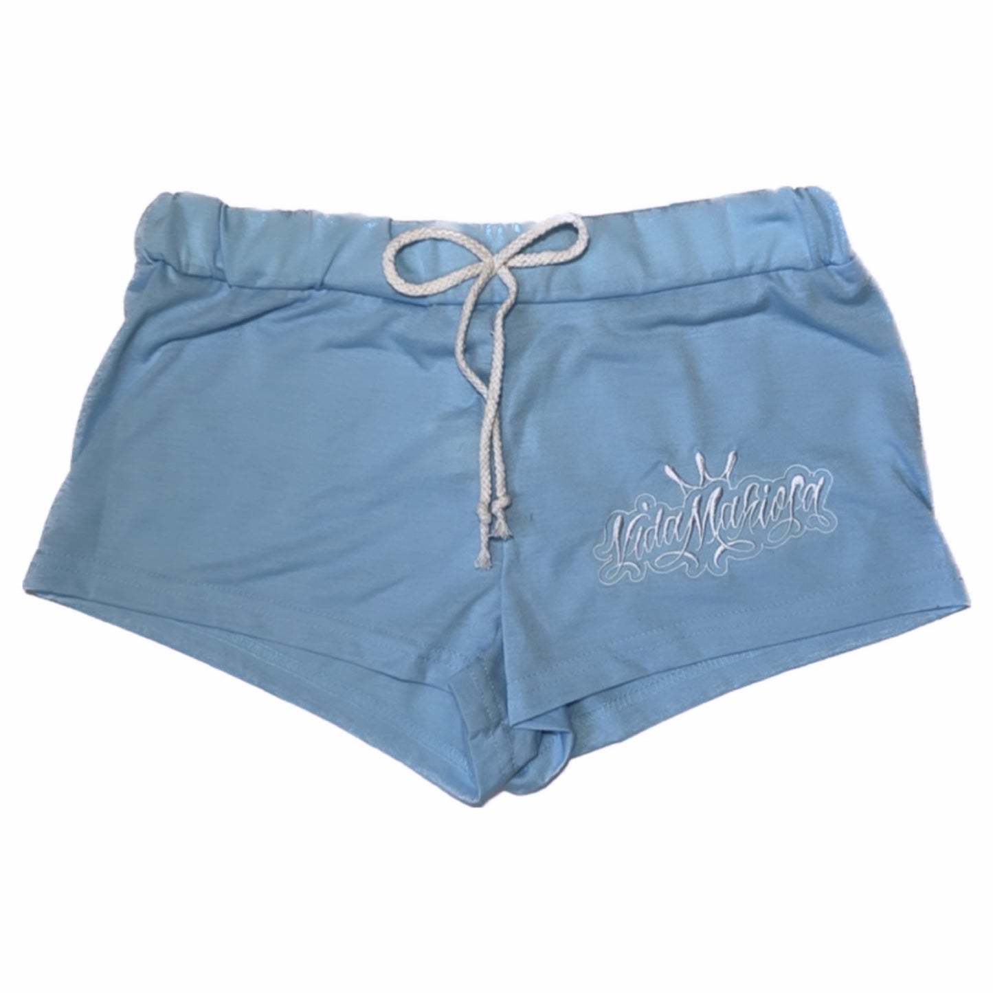 Women's Embroidered Booty Shorts